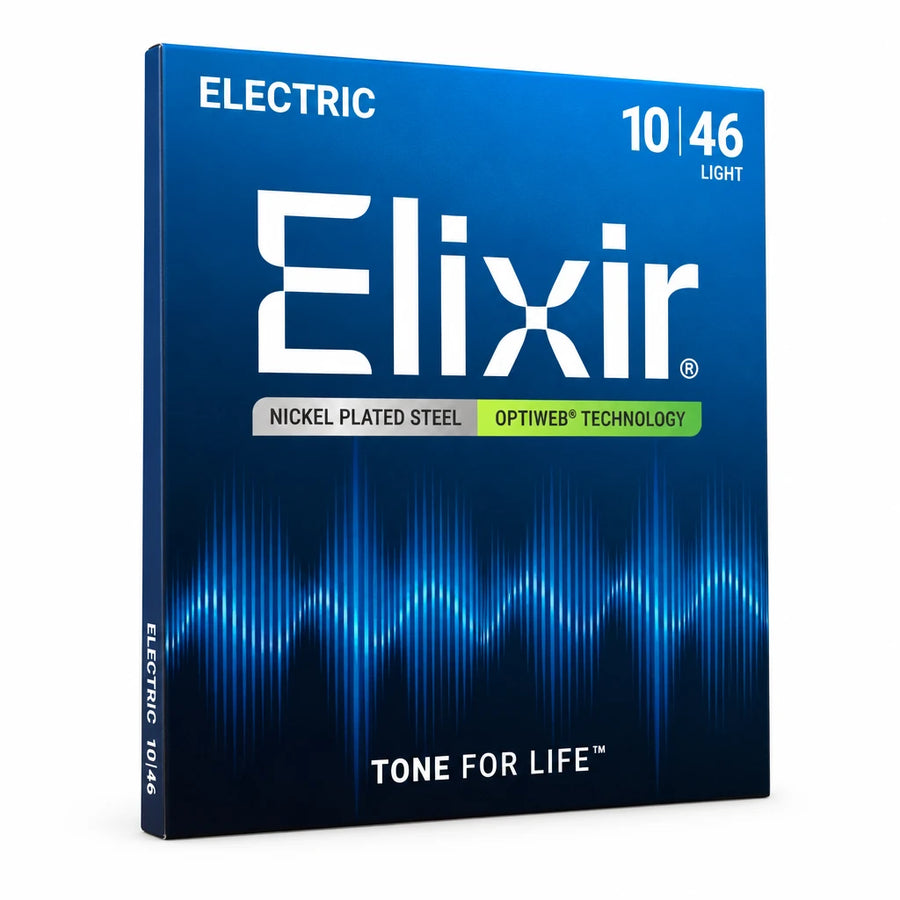 Encordoamento Elixir Guitarra .010 OPTIWEB Light