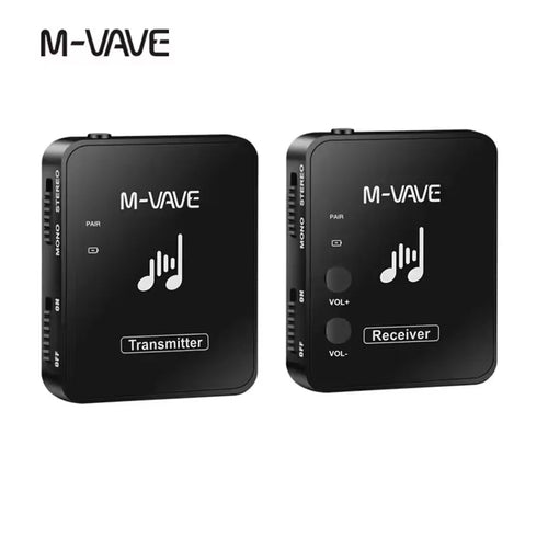 M-VAVE WP-10 Wireless Audio System Earphone Monitor Lossless Transmission Stereo Mono Recorder Rechargeable Transmitter Receiver