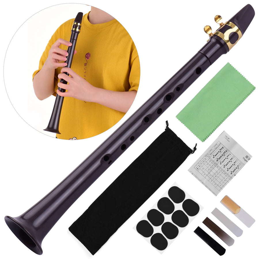 Mini Saxofone de Bolso ABS 11 Furos Tom C