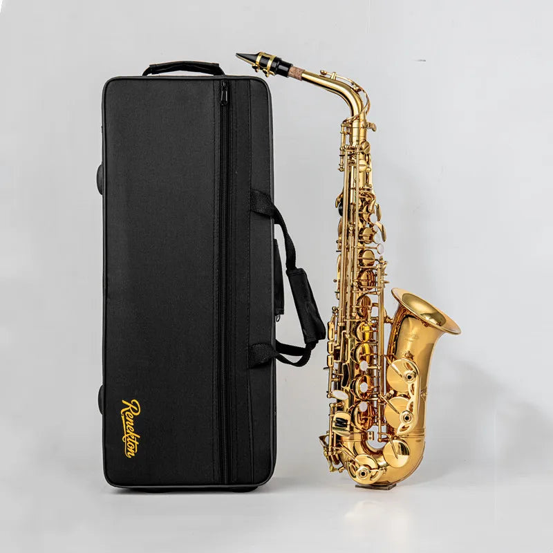 Renekton Saxofone Alto Mi Bemol Dourado