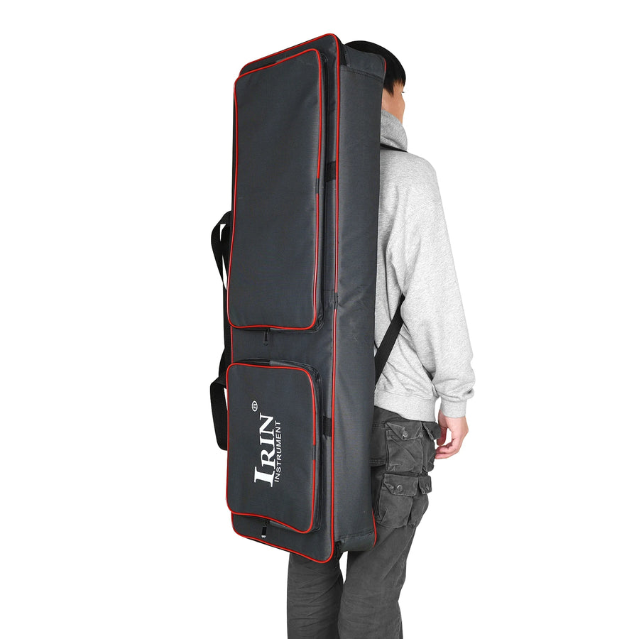 IRIN Electronic Piano Bag 61/76 Key Waterproof Oxford Cloth Thickened Handbag Keyboard Bag Case Musical Instruments Accessories