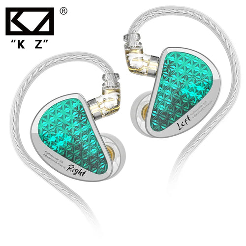 Fone Intra-auricular KZ AS16 Pro — 8 Balanced Armature, Monitor HiFi
