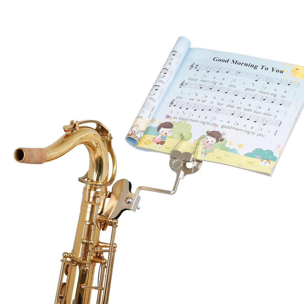 Suporte de Partitura Portátil para Instrumentos de Sopro