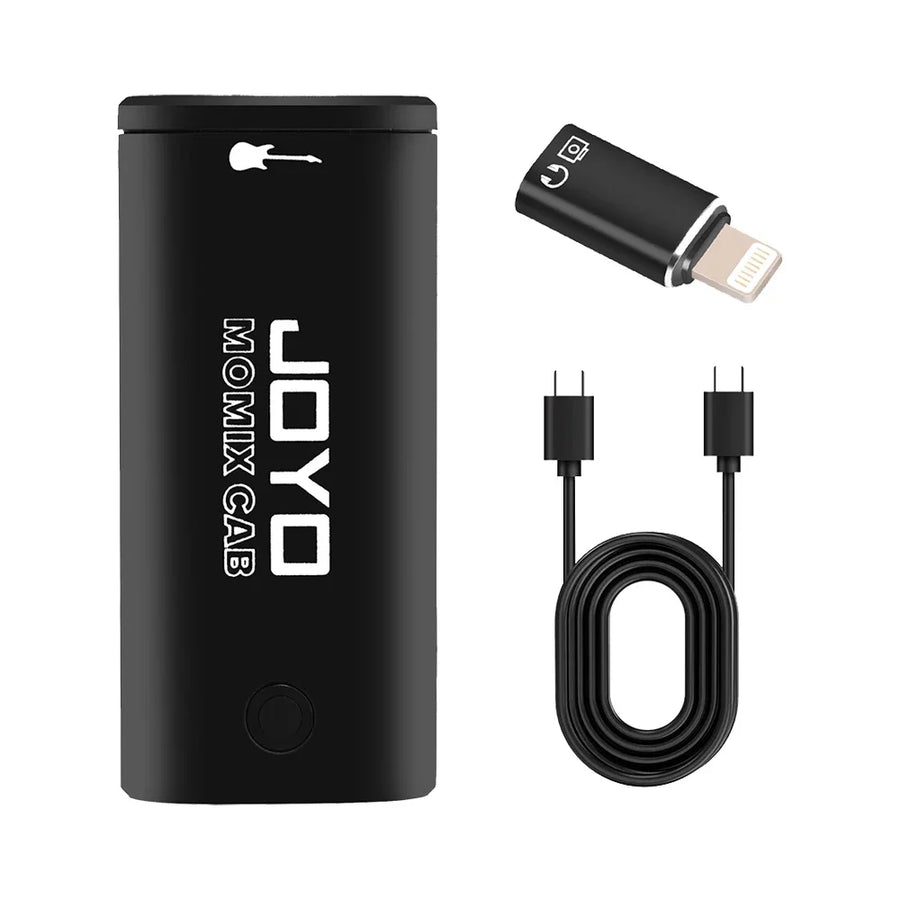 JOYO MOMIX CAB Placa de Som USB Portátil para Guitarra e Live
