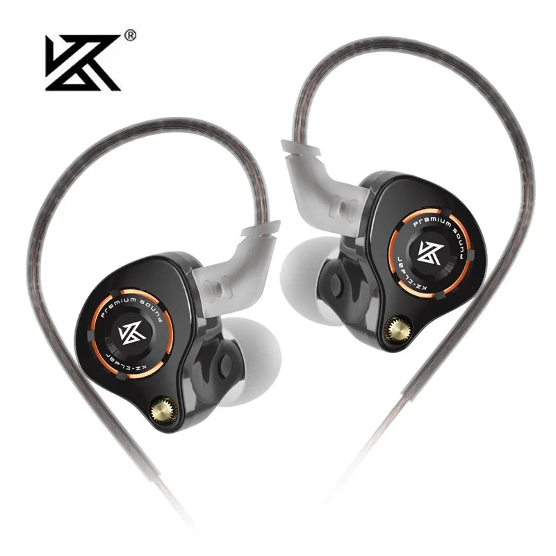 KZ Eldar Fone 1DD com Fio Monitor Metal