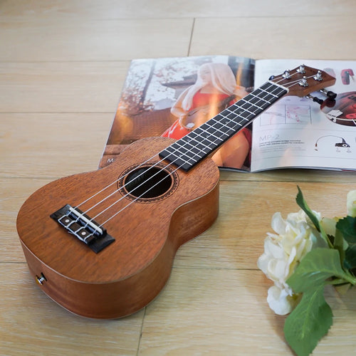 Ukulele Soprano 21 Polegadas Dozzly — Kit com Bag, Afinador e Cordas