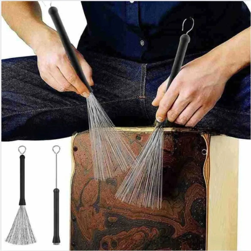 Escova de Aço para Bateria Jazz