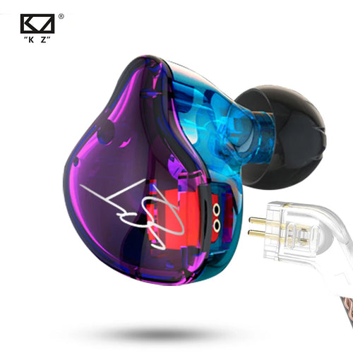 KZ ZST Fone Bluetooth Híbrido 1DD+1BA