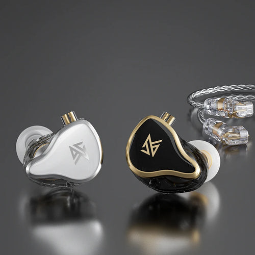 Fone Intra-auricular KZ ZAS — 16 Drivers Híbridos, Monitor HiFi