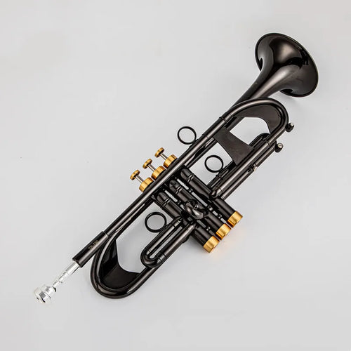 Trompete Bb TR 750 Niquel/Preto com Estojo