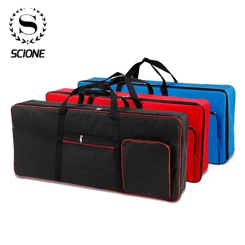 61-Key Instrument Case Large-Capacity Portable Keyboard Case Durable Wear-resistance Keyboard Piano Gig Handbag
