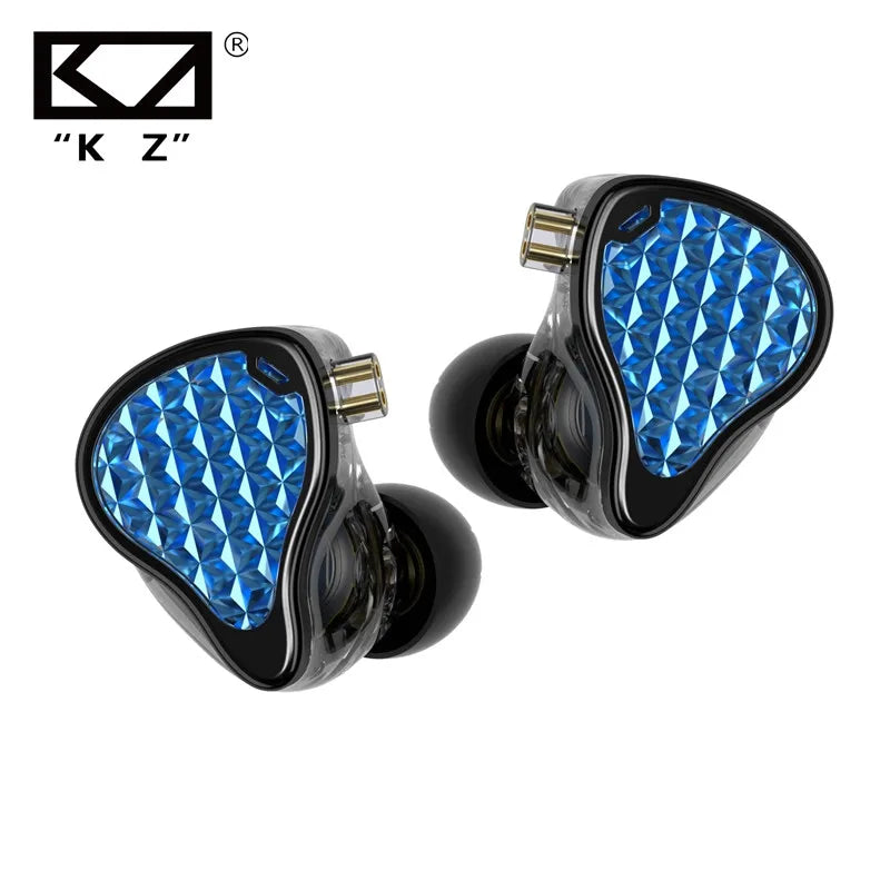 KZ ZAS Pro Fone Híbrido 7BA+1DD Audiophile