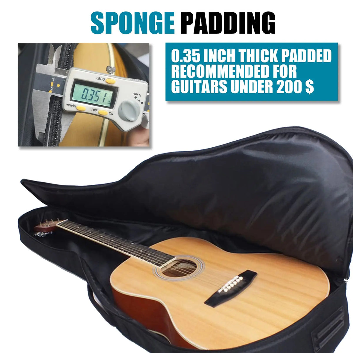 Bag para Violão/Guitarra/Baixo 36/39/41"