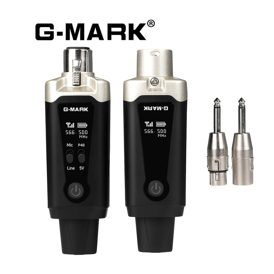 G-MARK GX1.1 Sistema Wireless UHF para Microfone XLR