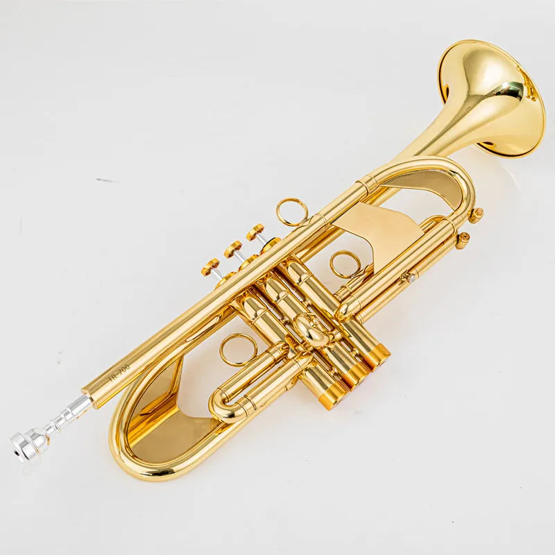 Vincent BACH 700 Trompete Bb Prateado com Estojo