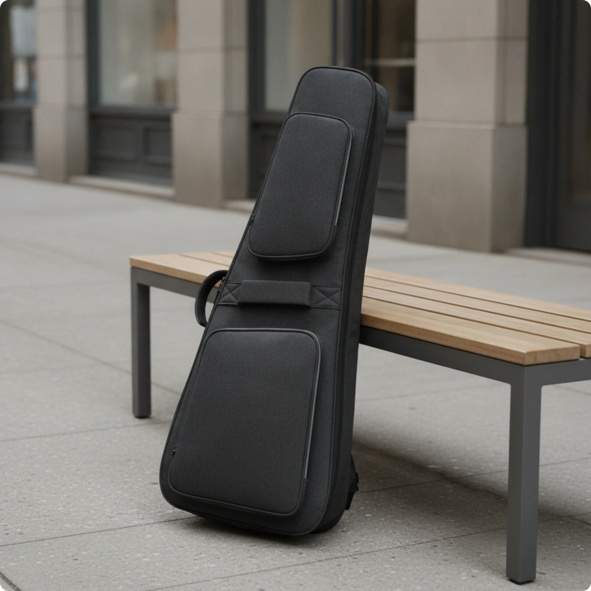 Bag para Guitarra com Bolsos e Alças