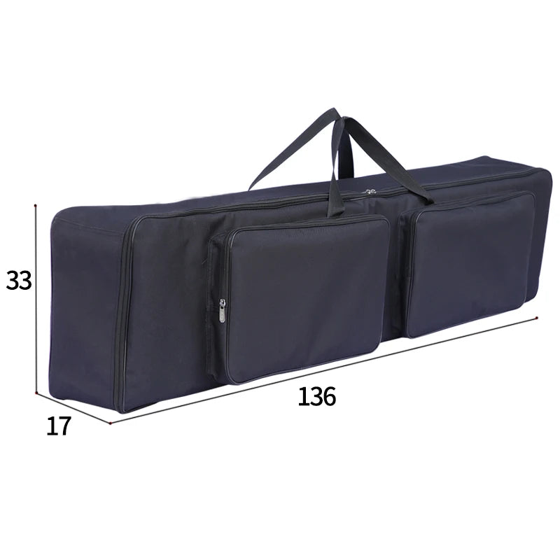 Bag para Teclado 54/61/76/88 Teclas Nylon