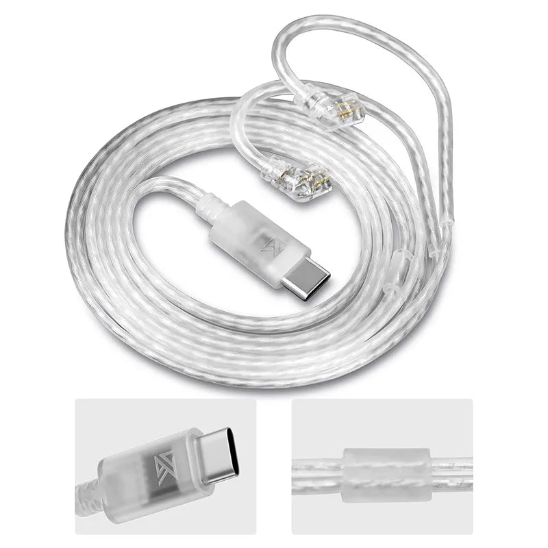 KZ Cabo Upgrade Type-C 2Pin 0.75mm