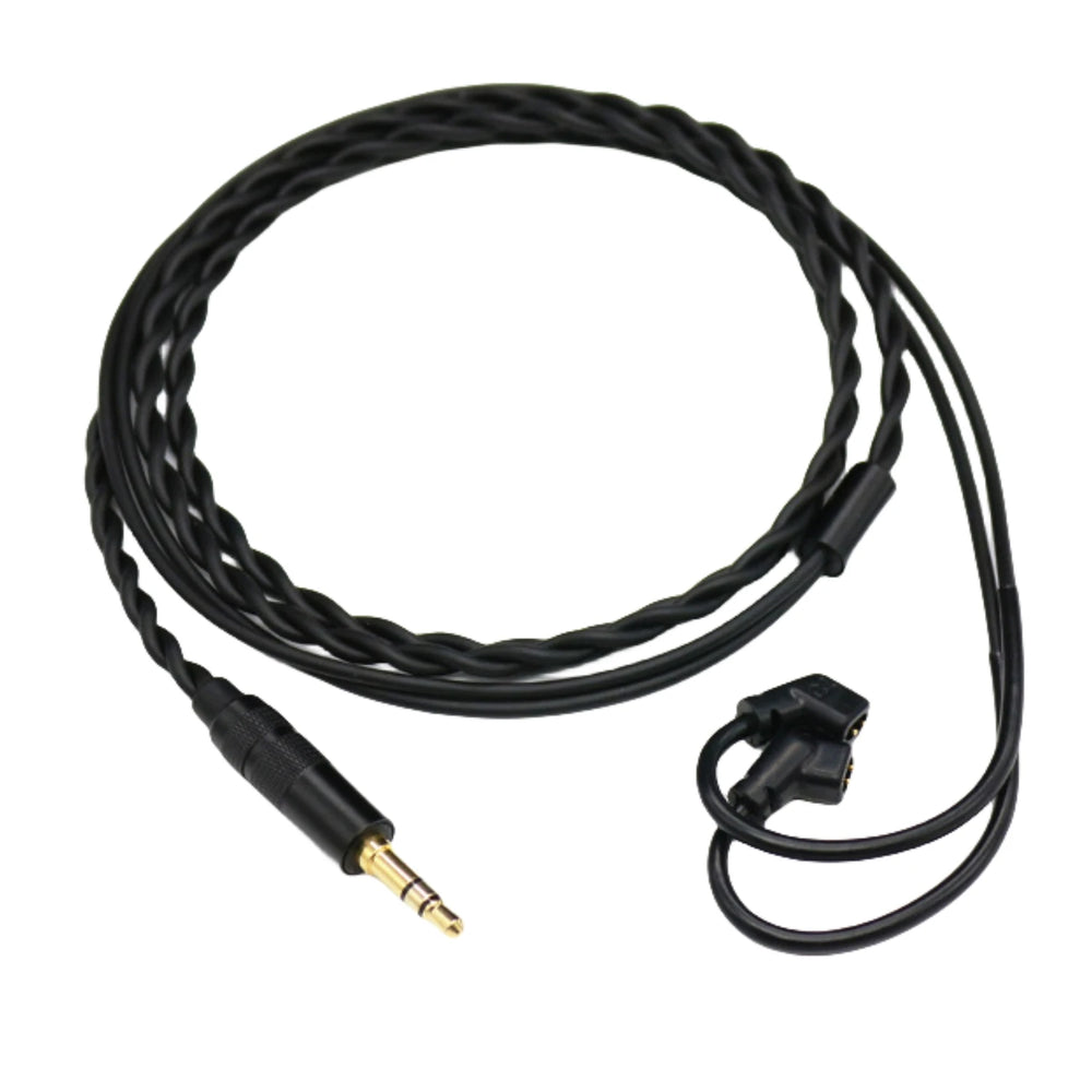 Cabo QDC C-Pin TPE Cobre Dourado para KZ