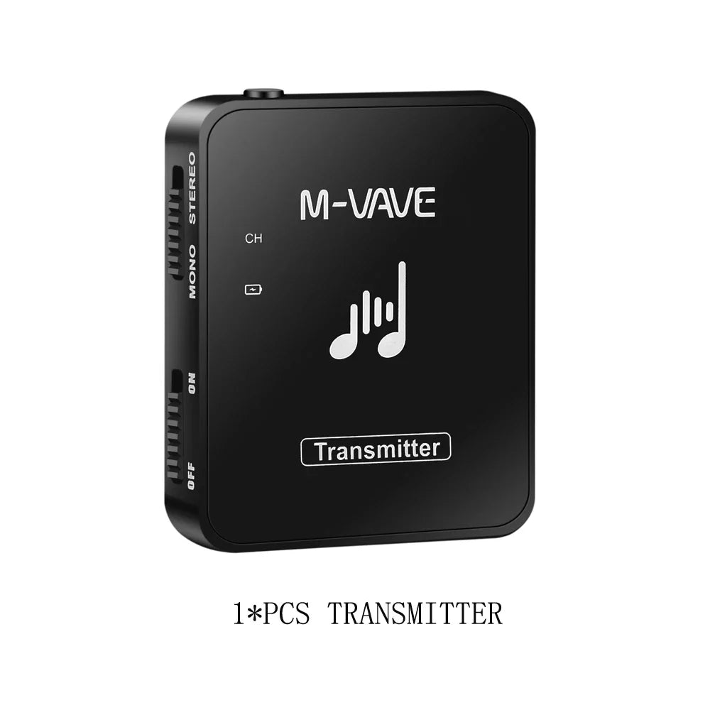 Sistema de Monitoramento Sem Fio M-VAVE M8 WP-10 — In-Ear 2.4GHz