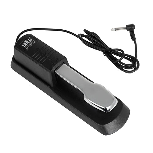 SOLO Pedal de Sustain para Teclado 6.35mm MIDI