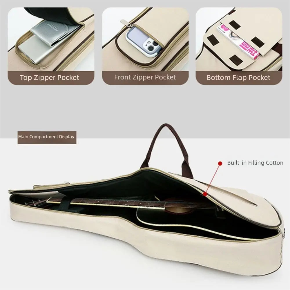 Bag para Violão 41" Dupla Alça 10mm