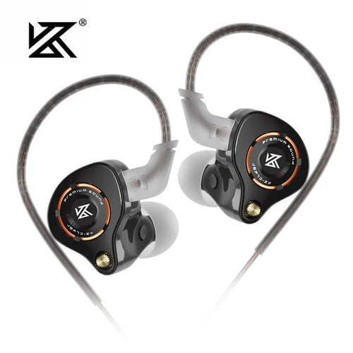 KZ Eldar Fone 1DD com Fio Monitor Metal