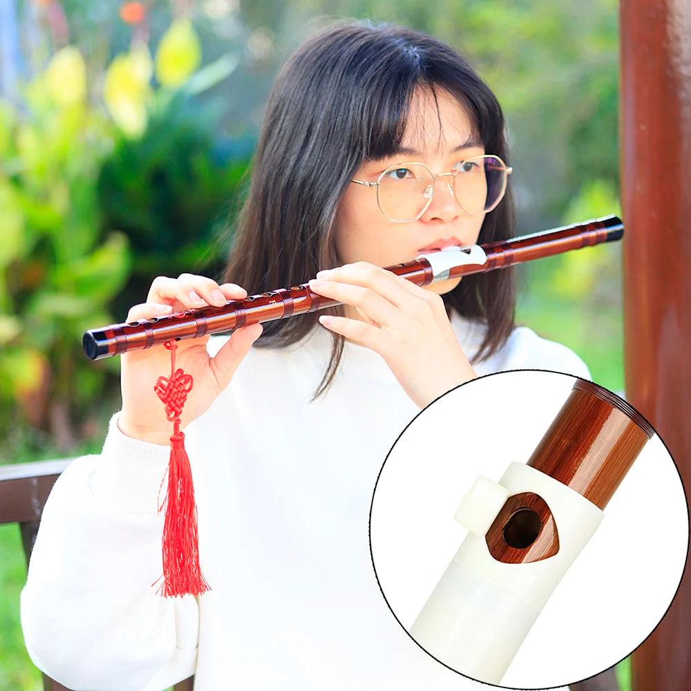 Flauta Dizi Chinesa de Bambu Profissional — Tons C, D, E, F e G