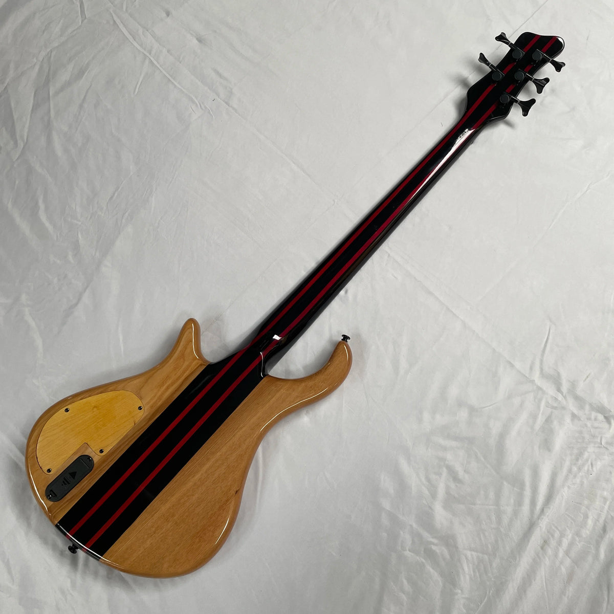 Baixo Custom 5 Cordas Cinza Hardware Preto