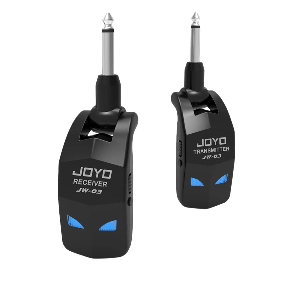 Sistema Wireless para Guitarra JOYO JW-03 — 2.4GHz, Baixa Latência