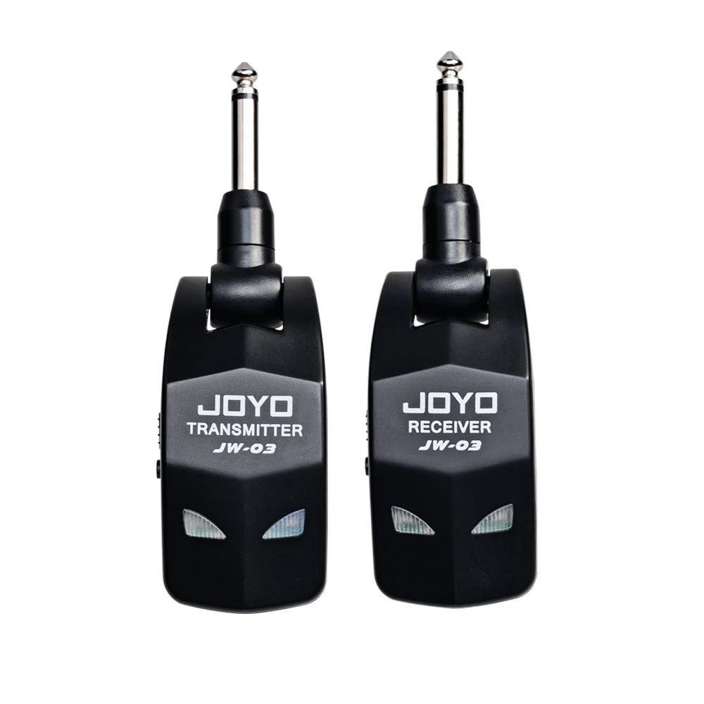 Sistema Wireless para Guitarra JOYO JW-03 — 2.4GHz, Baixa Latência