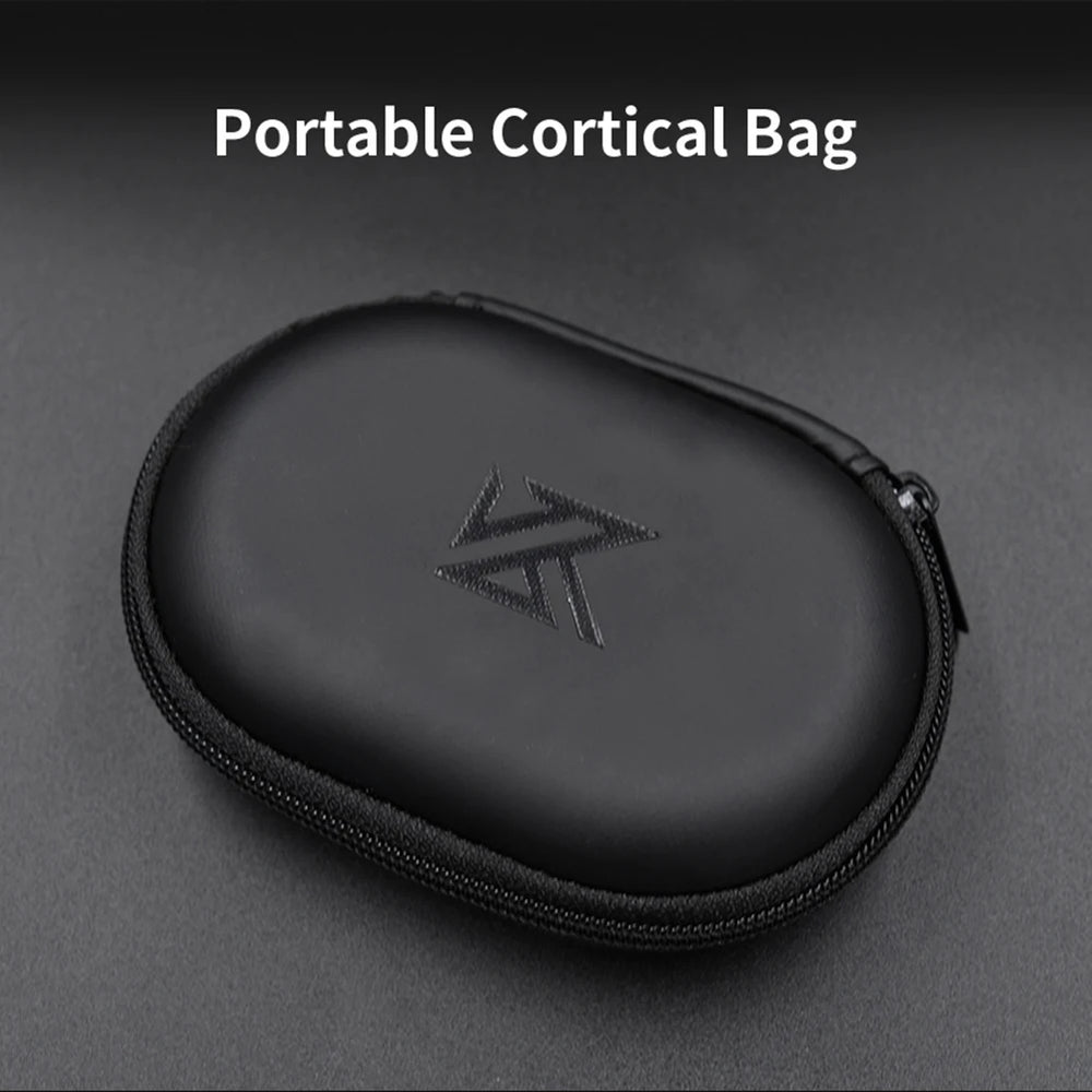 KZ Estojo Oval PU Portátil