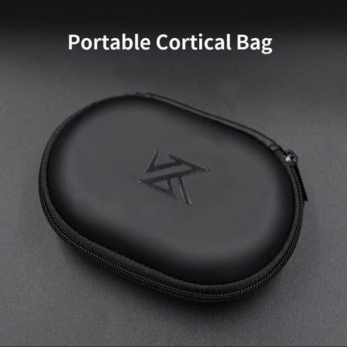 KZ Estojo Oval PU Portátil