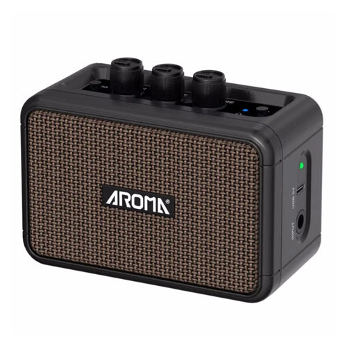 Aroma AG-04 Mini Amplificador Portátil para Guitarra