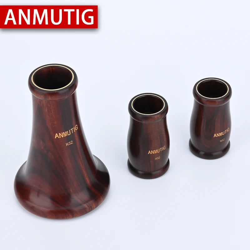 ANMUTIG Clarinete Bb Madeira Rosewood 17 Chaves