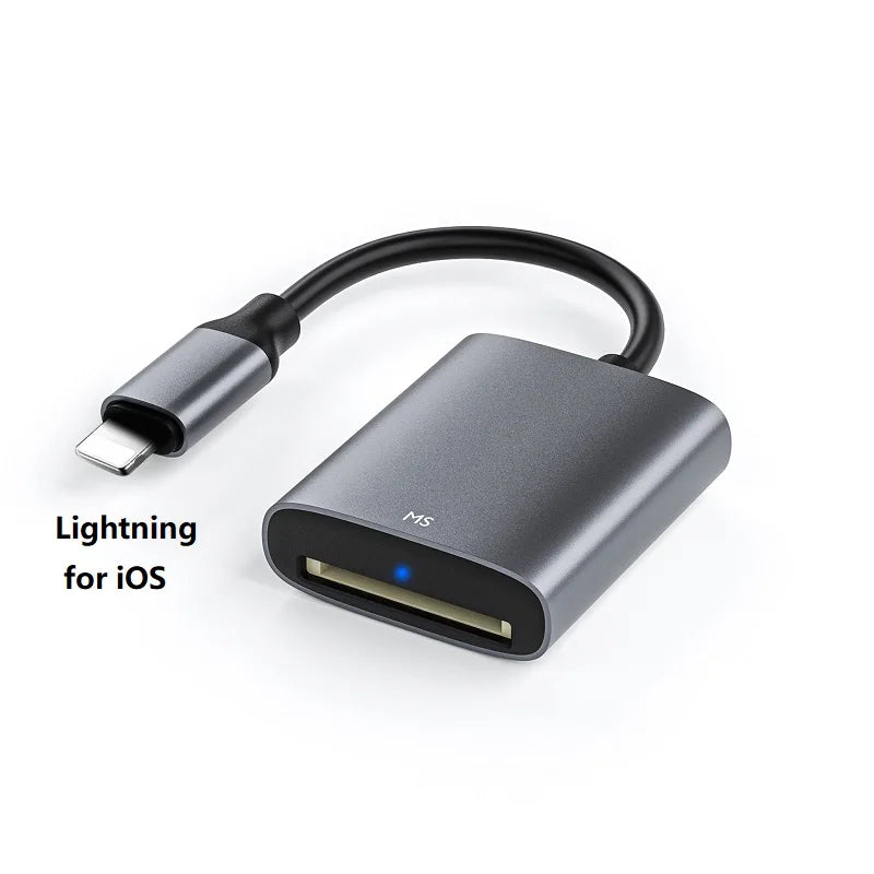 Leitor de Cartão Memory Stick para USB-C e iPhone