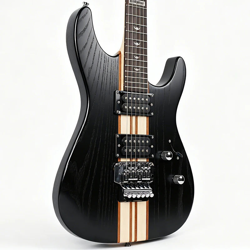 Stringed Instruments Bullfighter D-300 High Grade Two Shake One Piece Matte Black and Matte Colors Electric Guitar