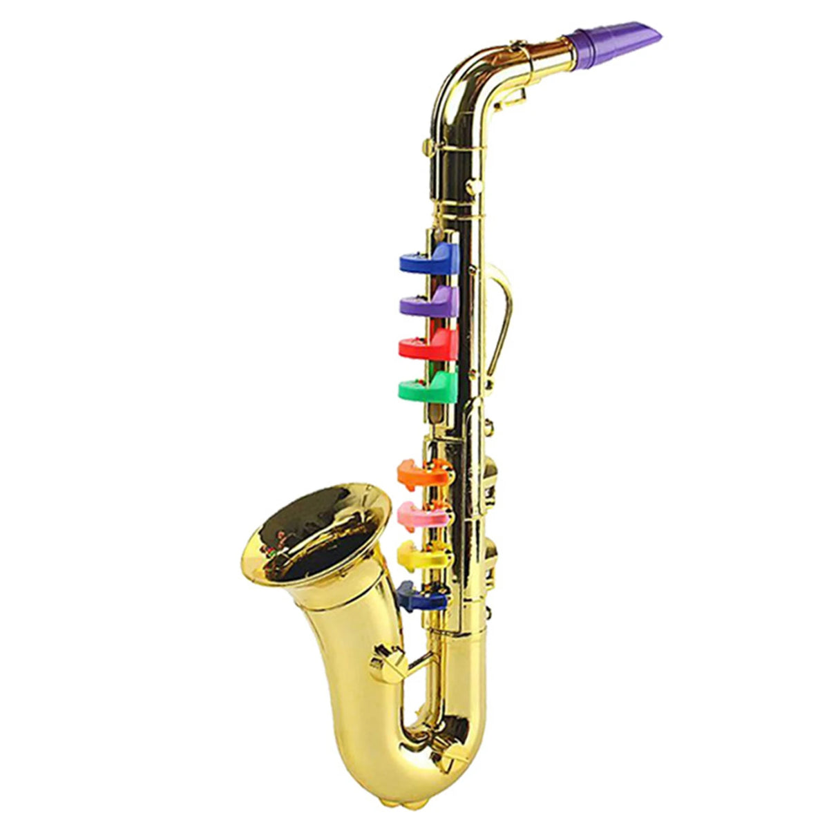 Saxofone Infantil 8 Teclas — Brinquedo Musical Educativo