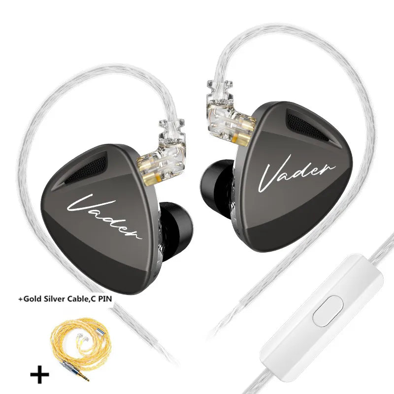 KZ Vader Fone Triplo Driver Monitor HIFI
