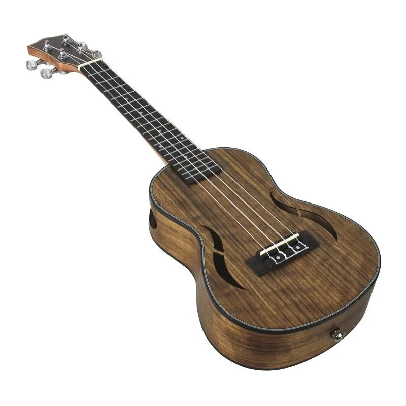 23 Inches Ukulele Walnut Wood Beginners Ukuleles Children Four Strings Small Guitar Adults Entry Level String Musical Instrument