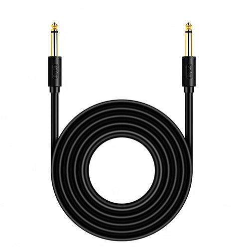 Cabo de Áudio Jack 6.5mm para Microfone/Instrumento
