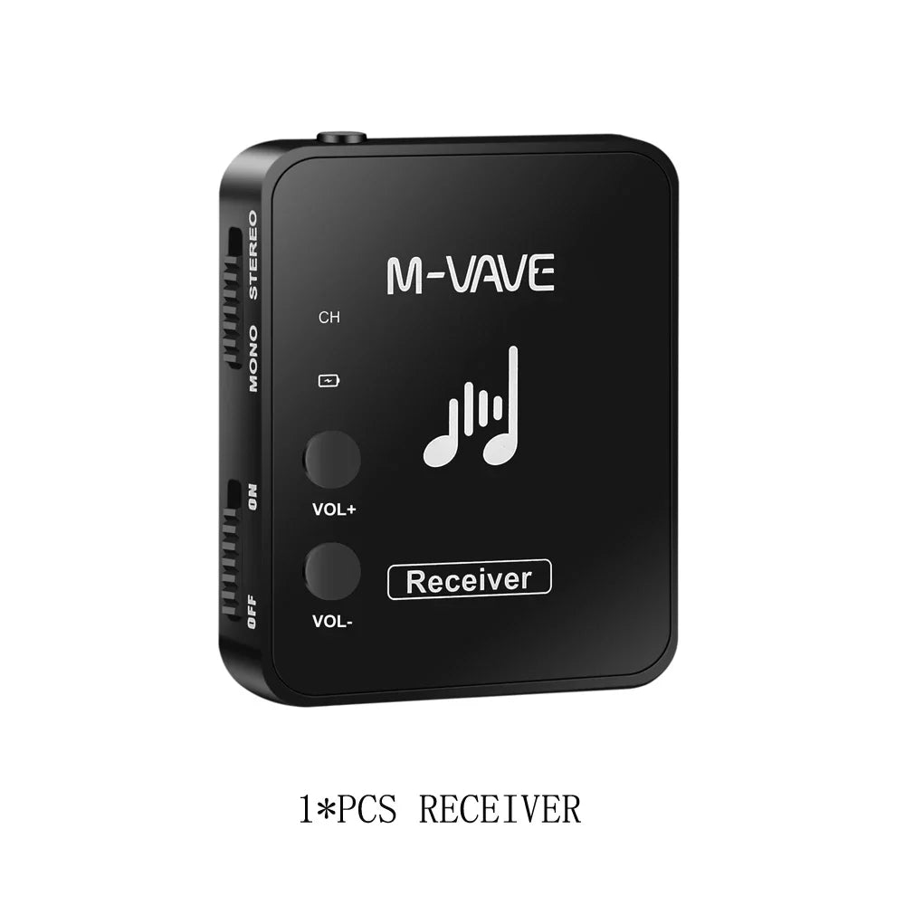 Sistema de Monitoramento Sem Fio M-VAVE M8 WP-10 — In-Ear 2.4GHz