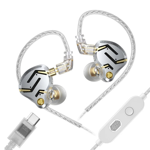 KZ ZS12 Pro 2 Fone Flagship 5BA+1DD Gamer