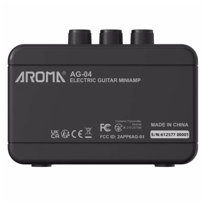 Aroma AG-04 Mini Amplificador Portátil para Guitarra