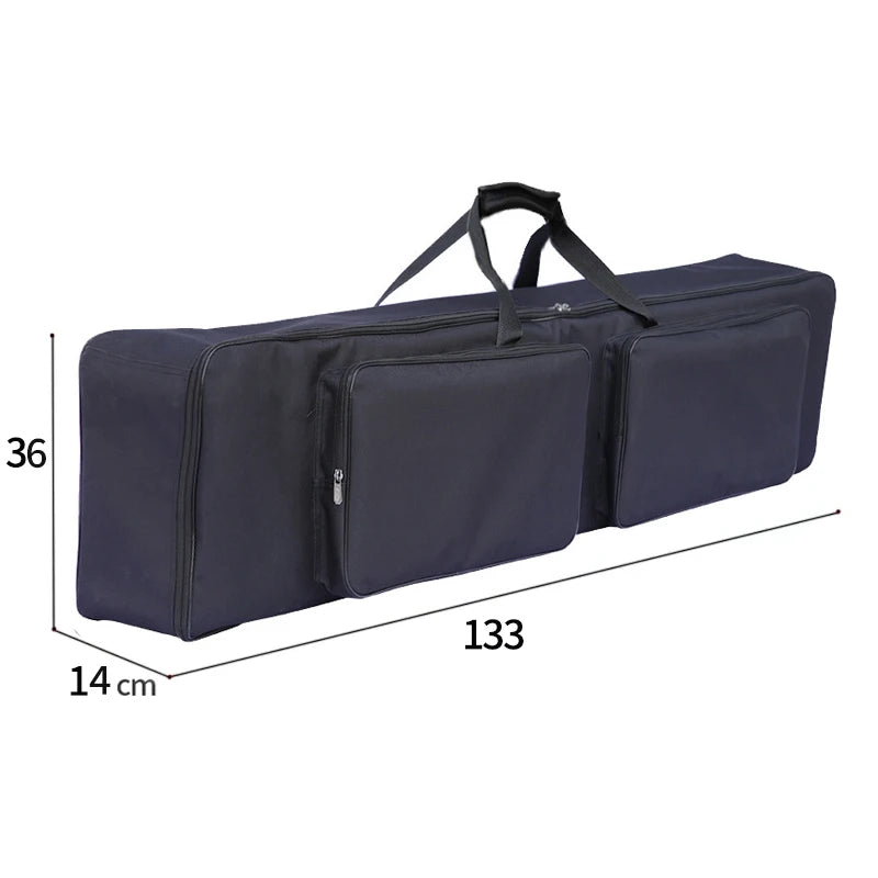 Bag para Teclado 54/61/76/88 Teclas Nylon