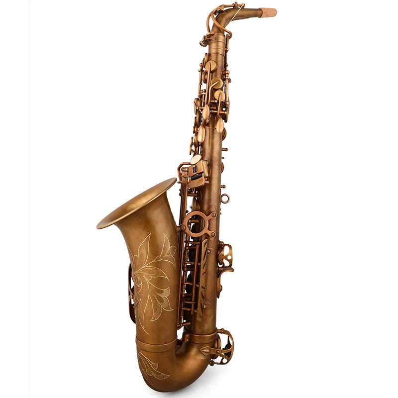 ALEX Saxofone Alto Latão Cobre Alta Qualidade